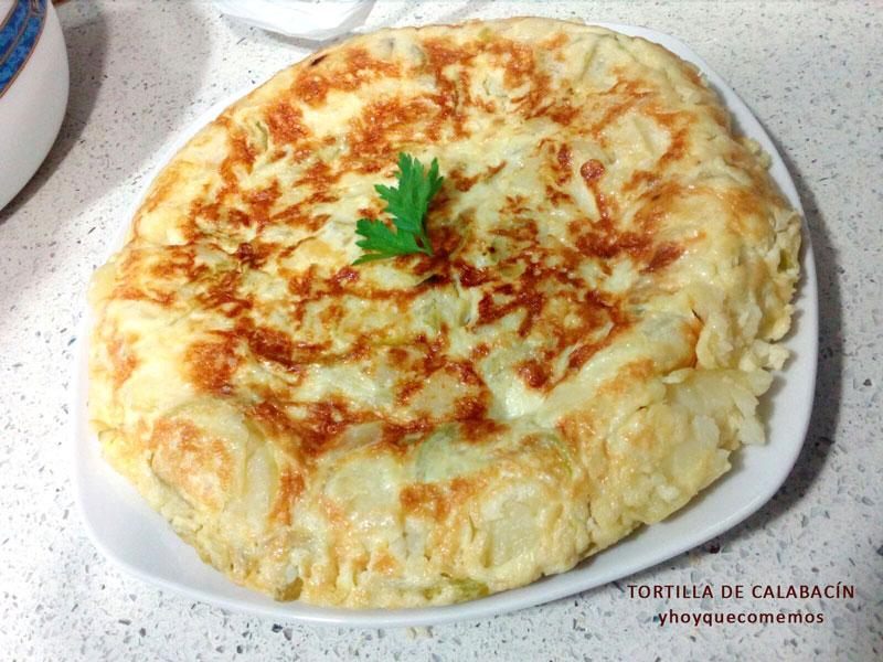 tortilla de calabacin