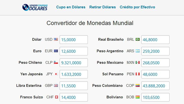 convertidor de monedas online rapido español