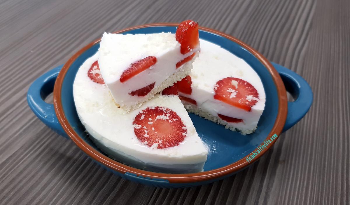 tarta de queso de choc blanco y fresas 4 copia