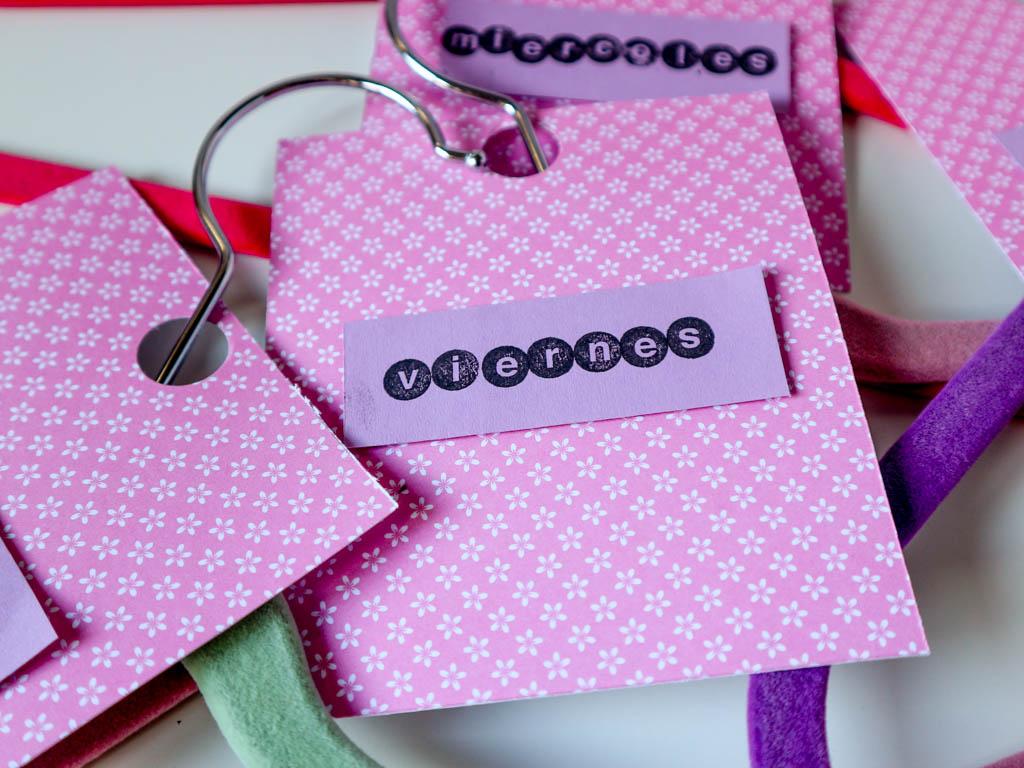 separadores de ropa hechos en casa