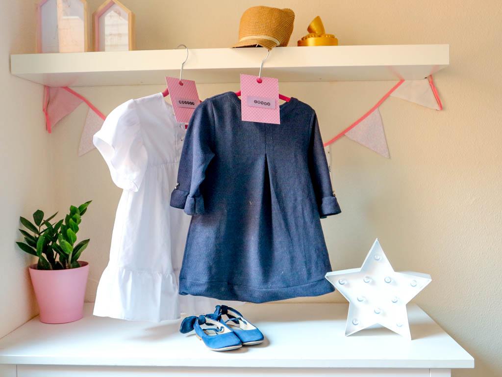 ropa con separadores