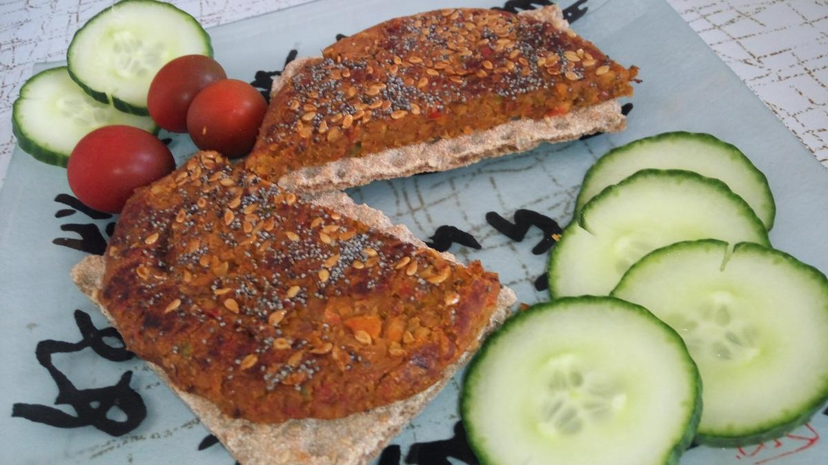 hamburguesa de lentejas