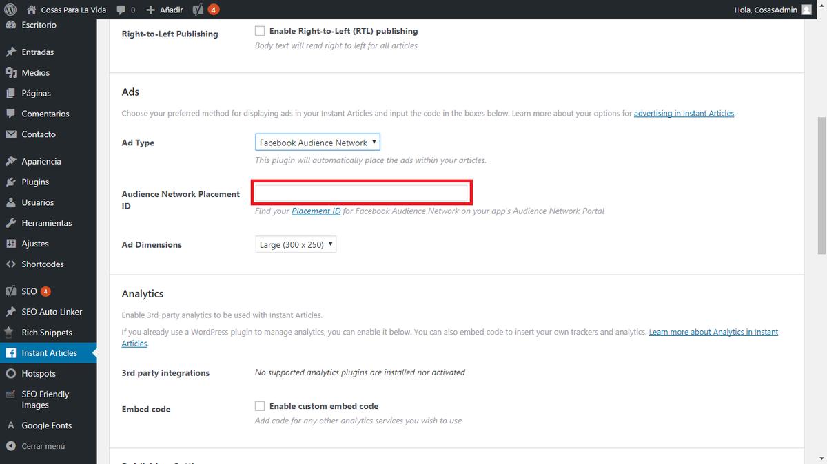 facebook audience network