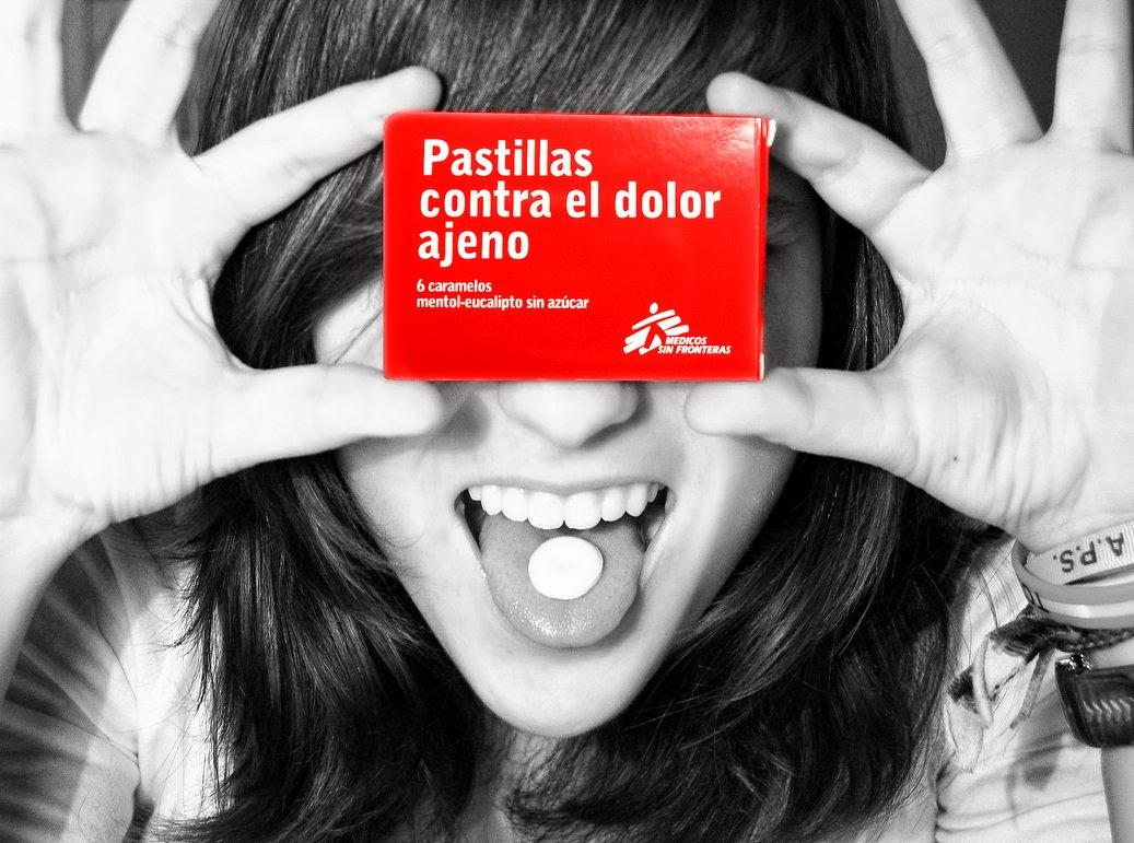 Pastillas contra el dolor ajeno, Médicos sin fronteras