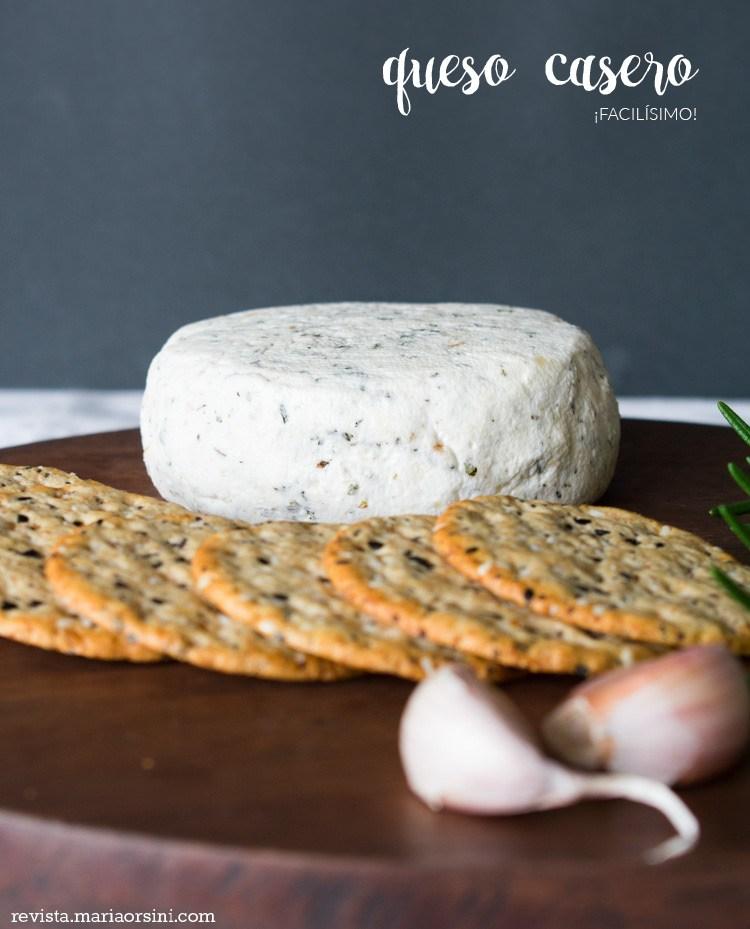 receta de queso casero, super facil!
