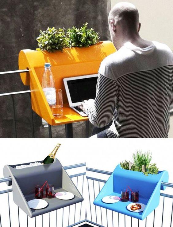 Accesorios para tu balcón. Imágenes referenciales Pinterest