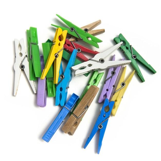 Ganchos de ropa. Imagen referencial pinterest.