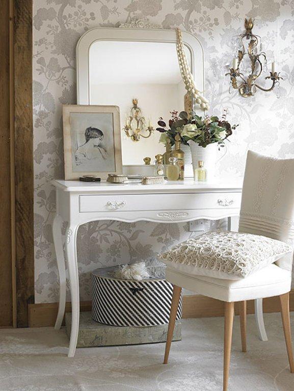 Tocador Shabby chic. Imagen referencial Pinterest
