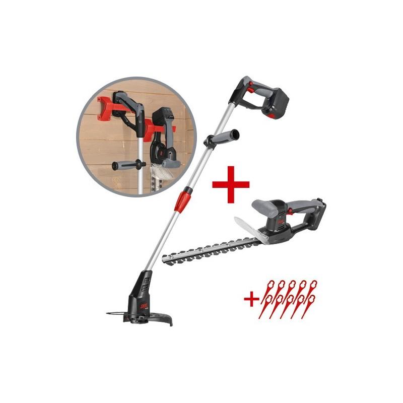 Los cortasetos a batería son los de mayor movilidad y flexibilidad, así como los más ecológicos y económicos, pero por otro lado, carecen de la potencia de los otros tipos de cortasetos, así como están limitados por la vida de su batería.