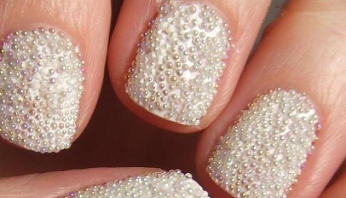 uñas caviar