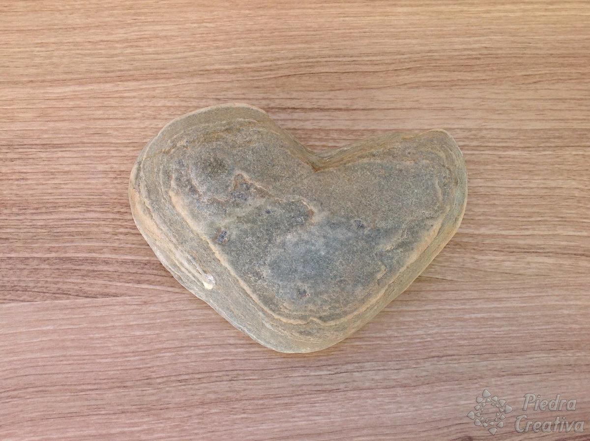 Mandala corazón en piedra