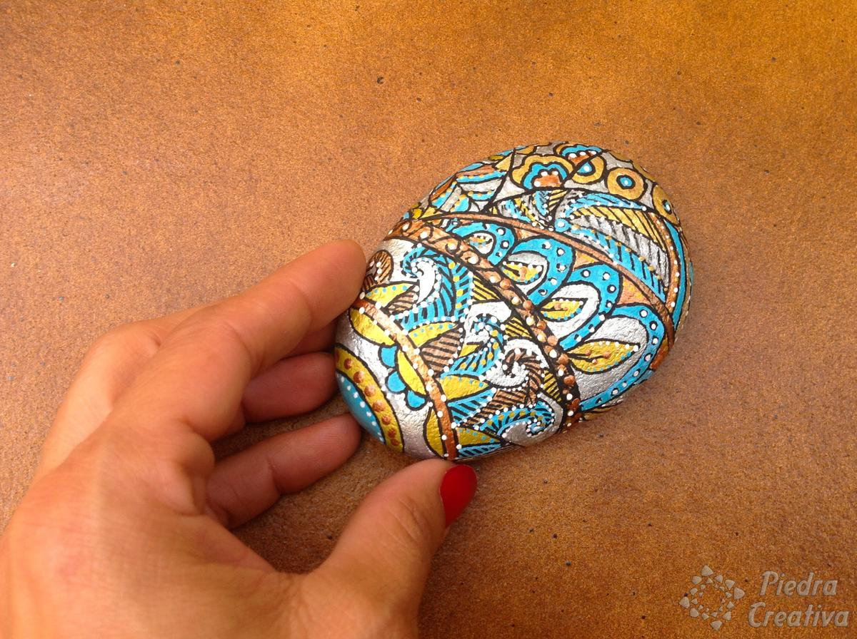 DIY Piedra abstracta con imaginación