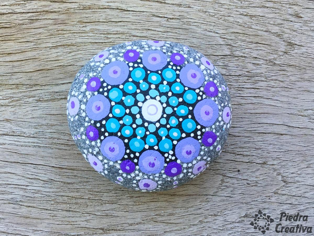 Mandalas para pintar en piedra