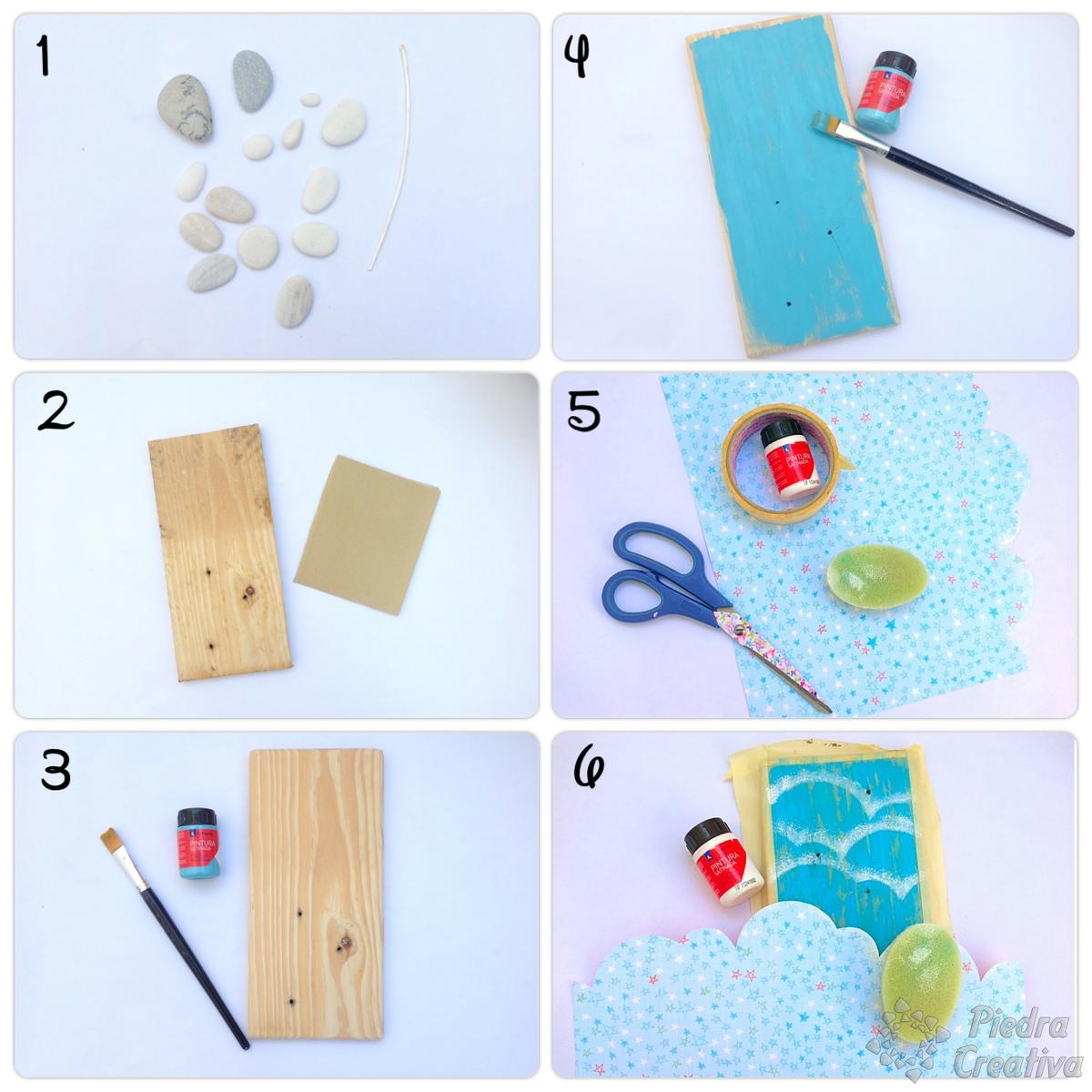 Como pintar flores con piedras 