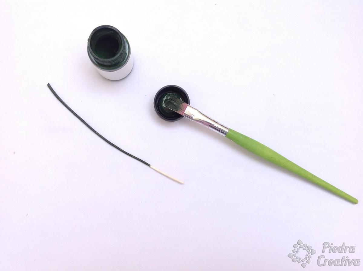 Manualidades sobre cómo hacer flores con piedras