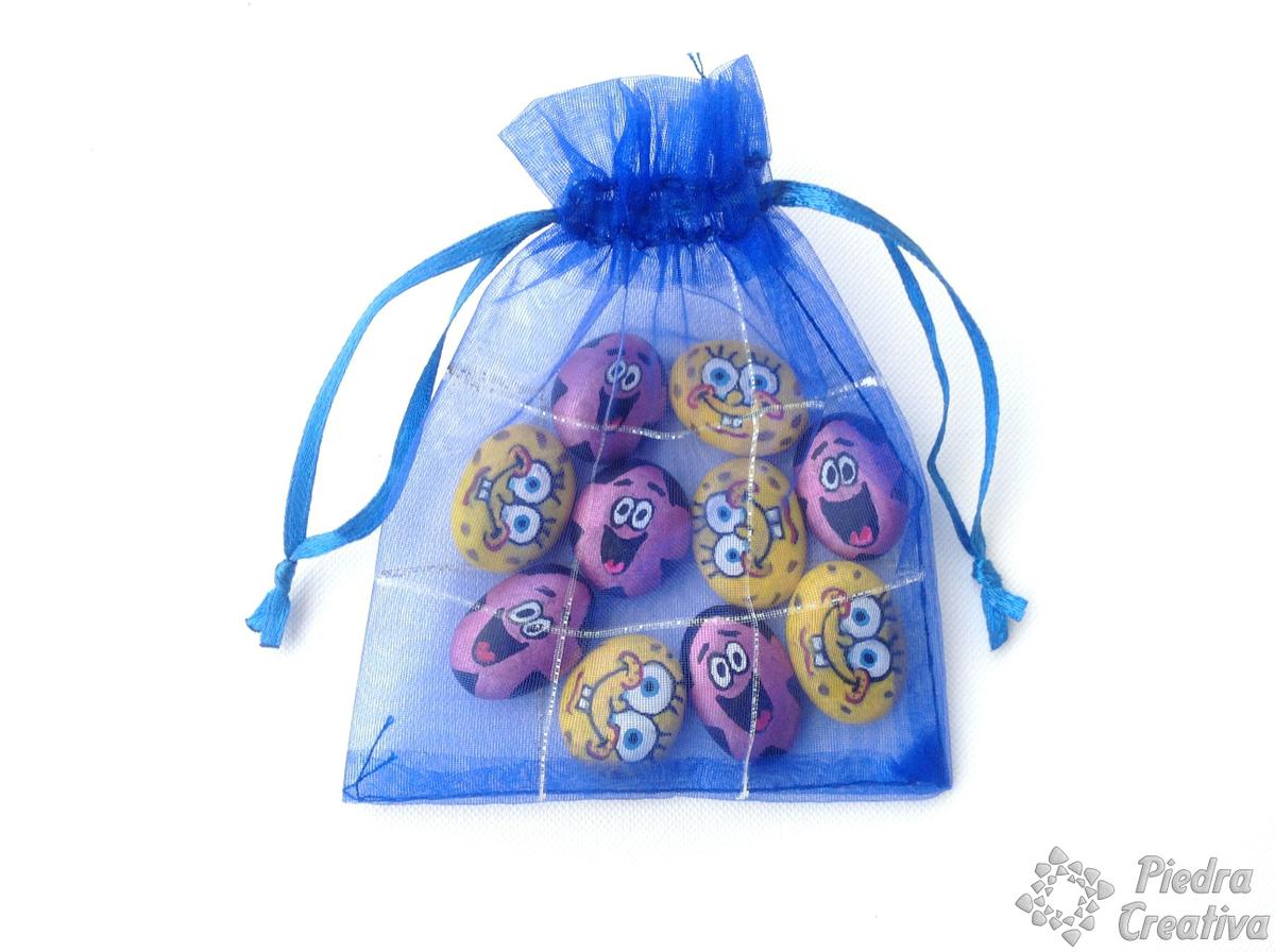 Como hacer juego de tres en raya de Bob Esponja