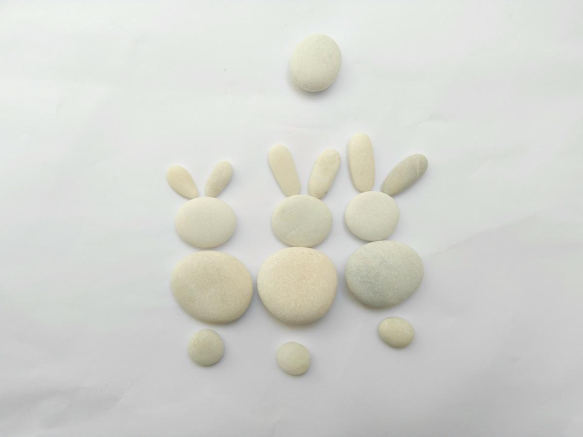 Mejor piedras blancas y rodadas