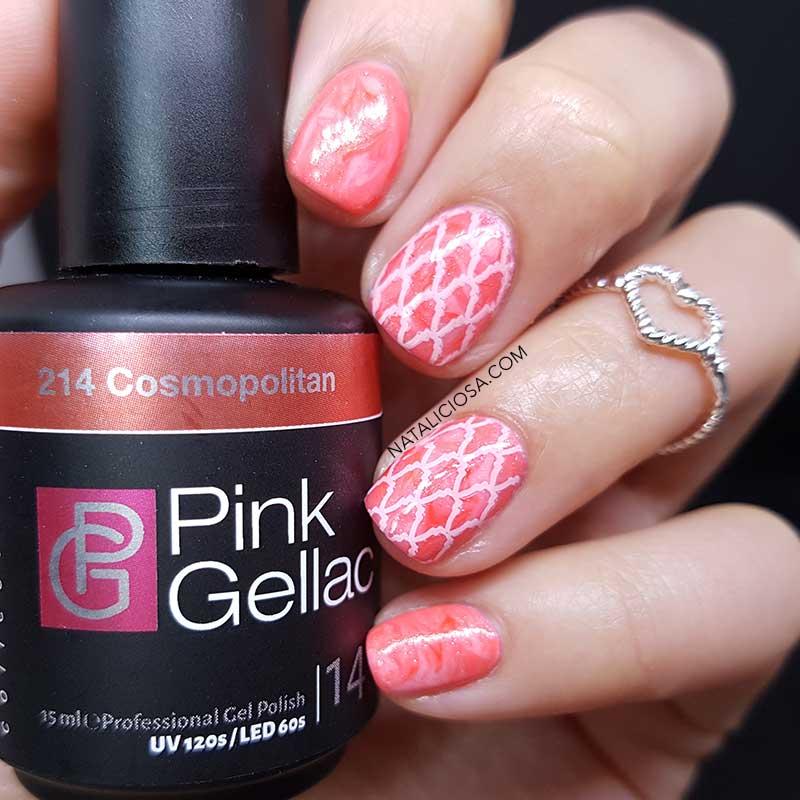 como pintarse las uñas con semipermanente de pink gellac opiniones paso a paso naranja cosmopolitan y colores elegantes de unas