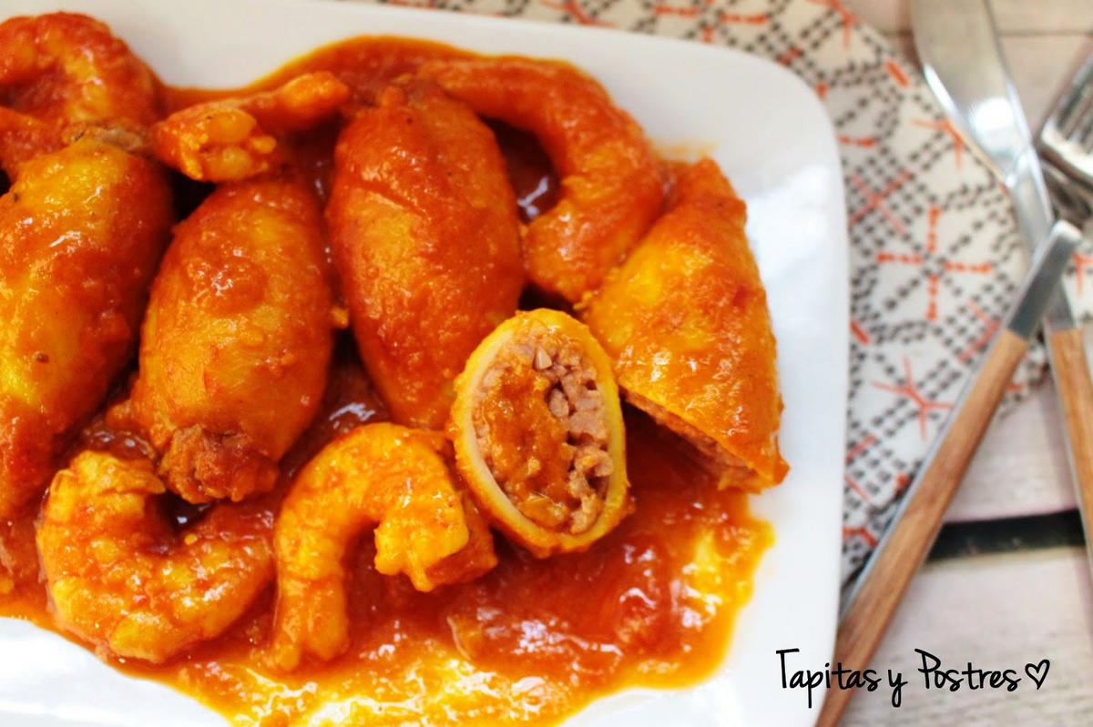 fideuá de chipirones