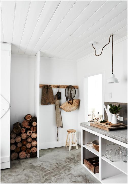 techo liston de medera