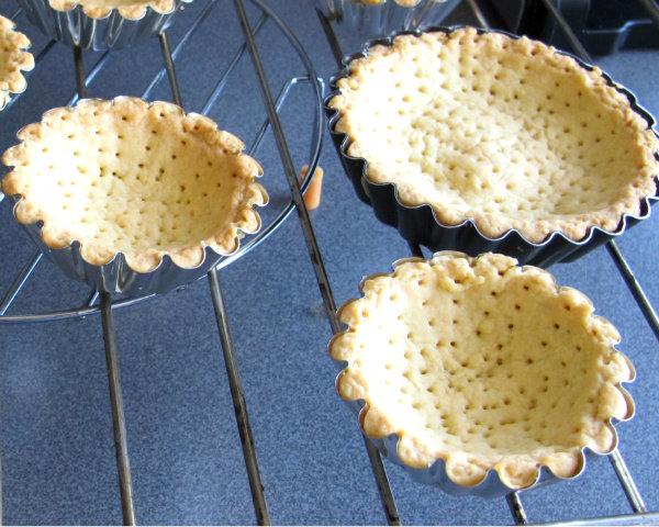 tartaletas horneadas