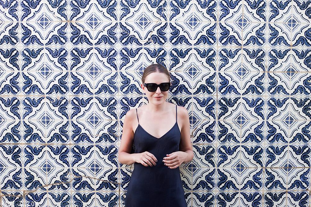 Trini | Organic by John Patrick slip dress The Row sandals