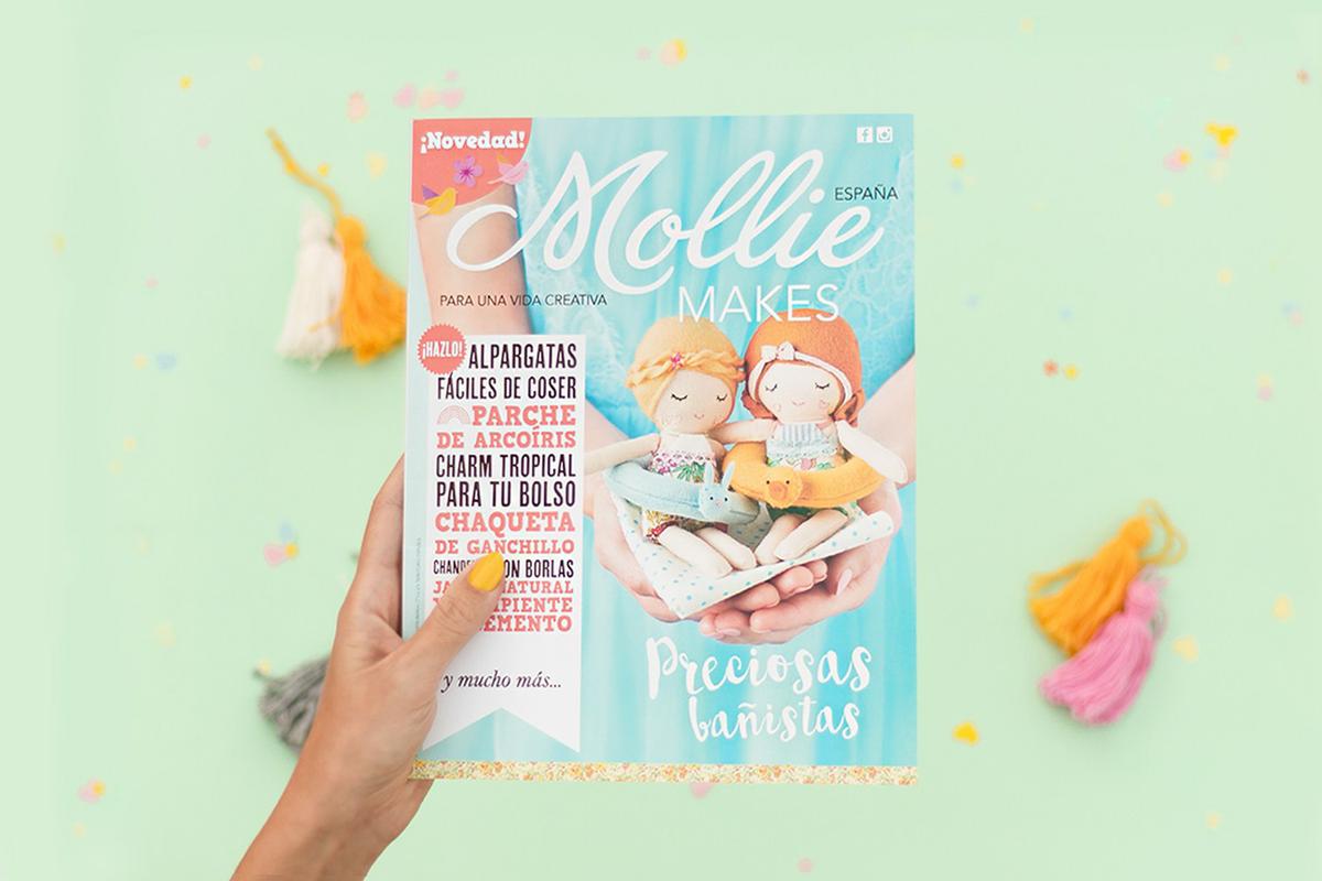 Revista Mollie Makes - edición española - visto en "I am a Mess Blog"