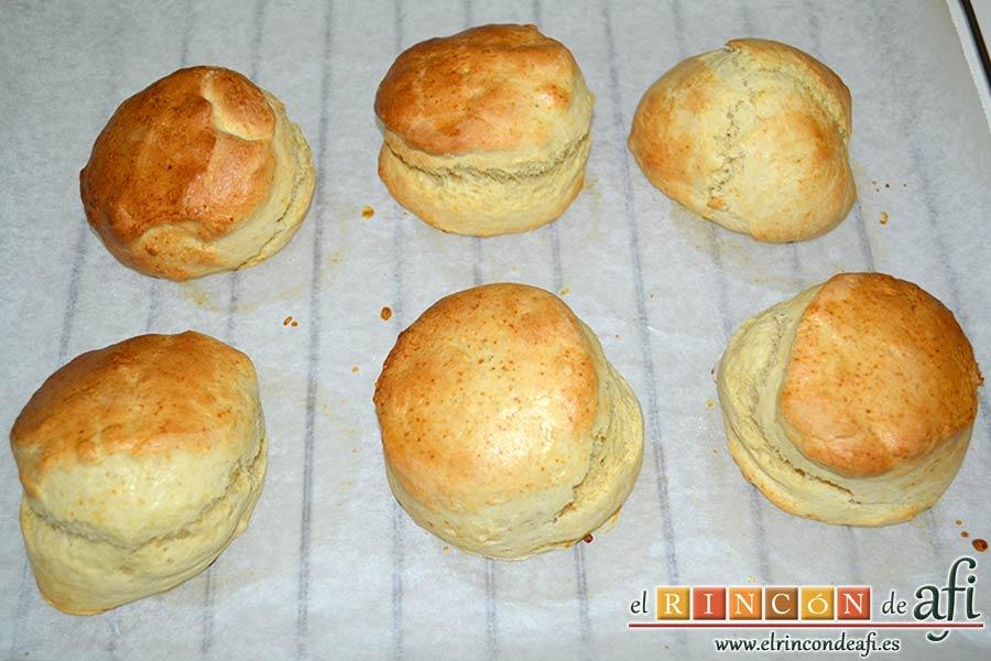 Scones escoceses, hornear