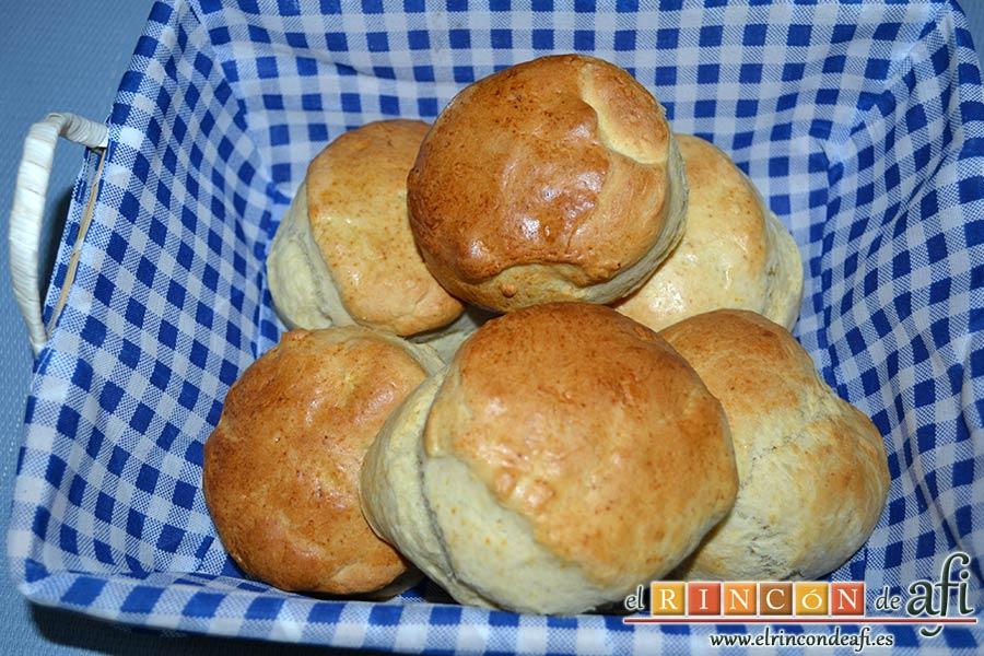 Scones escoceses, sugerencia de presentación