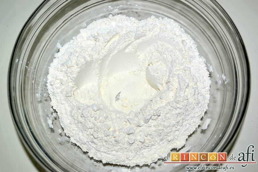 Scones escoceses, mezclar