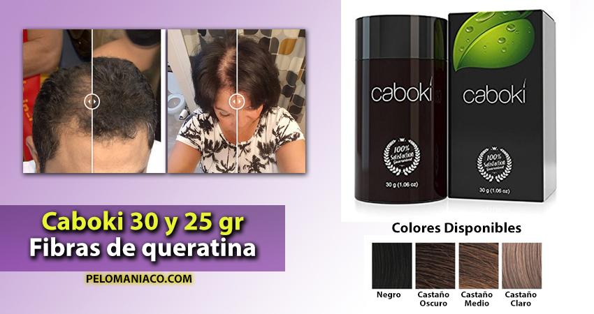 Caboki Fibras capilares de queratina para perdida de cabello1