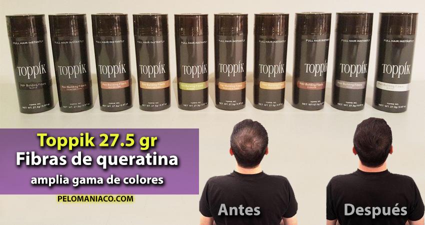 Toppik Fibras capilares de queratina pura organica