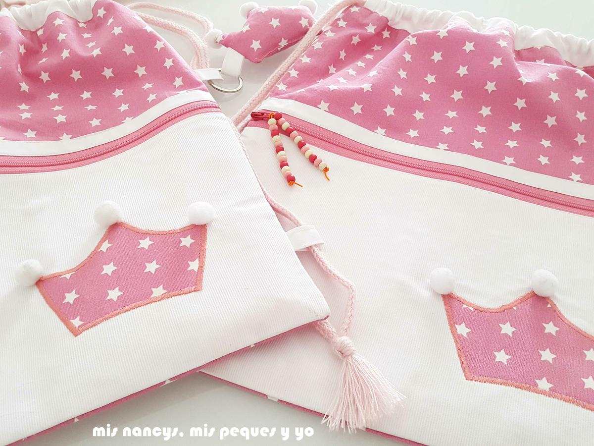 mis nancys, mis peques y yo, mochila pandilleando para ballet, detalle bolsillos