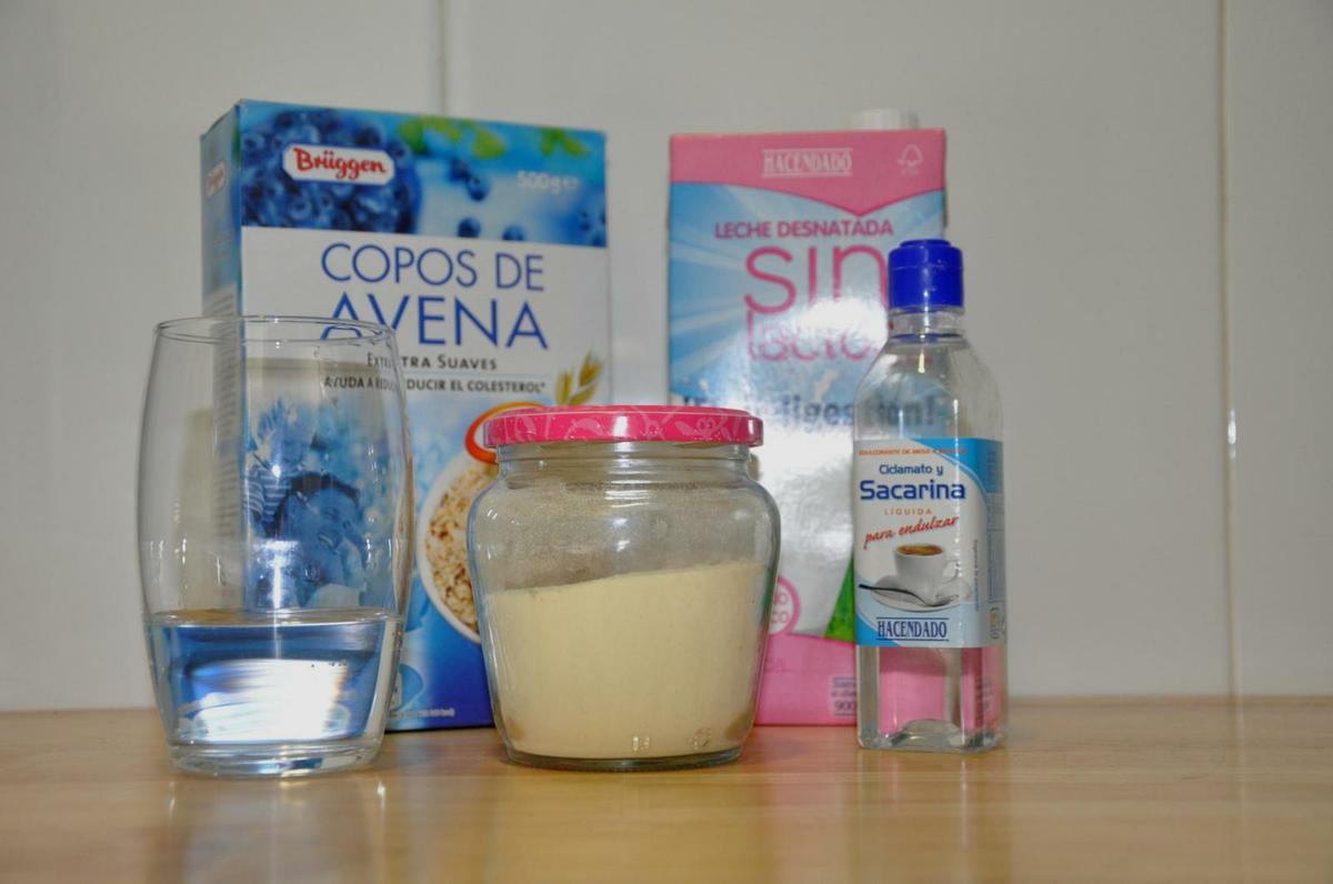 gachas frias de avena