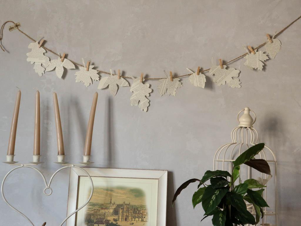 manualidades decoracion guirnalda