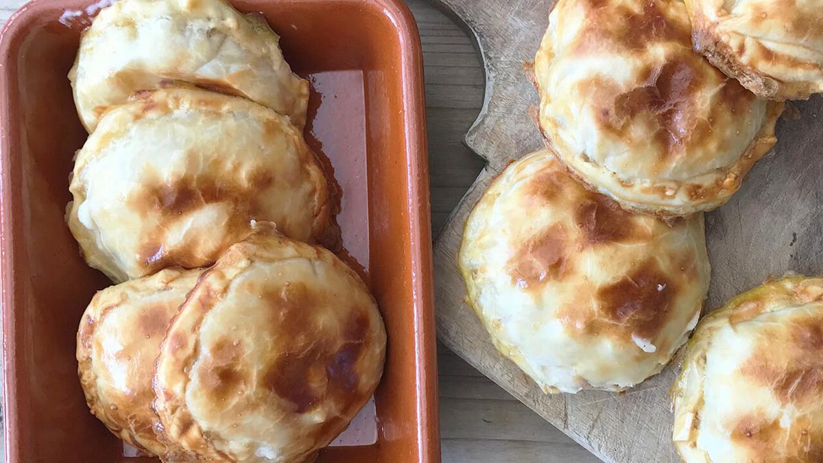empanadillas de pollo al horno