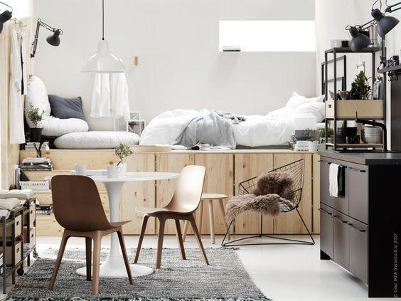 ivar furniture - get a platform for your bed and storage