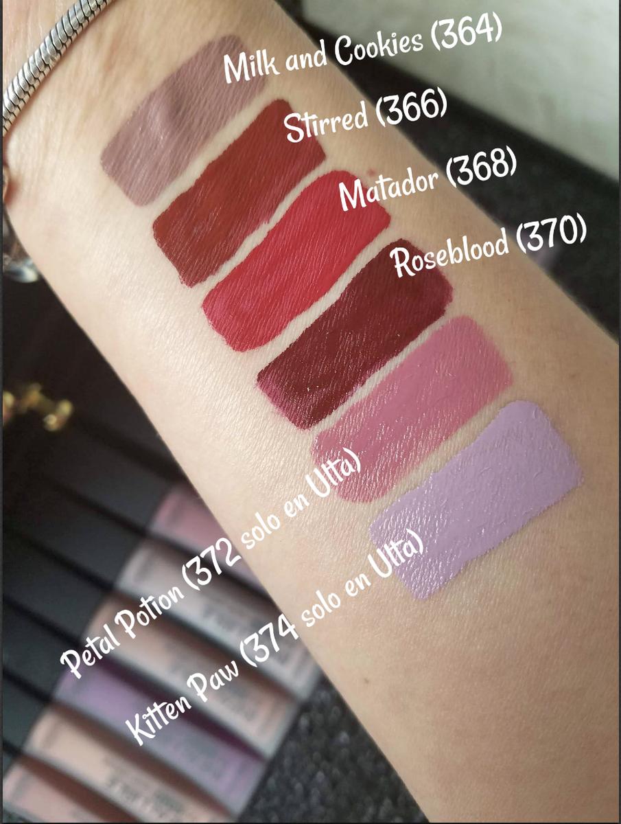 new fall collection Infallible Pro-Matte Liquid Lipstick 