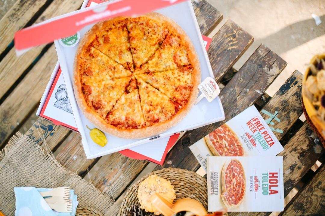 Picnic otoñal con Pizza Papa Jhons Toledo