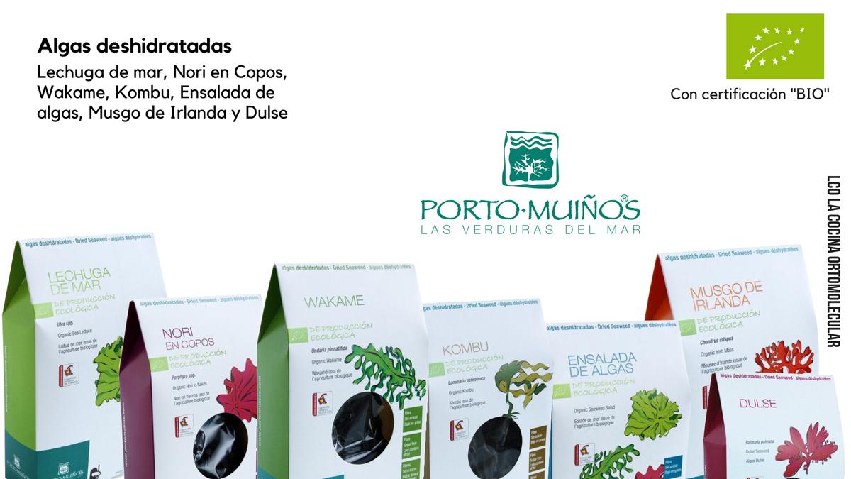 Algas secas- deshidratadas