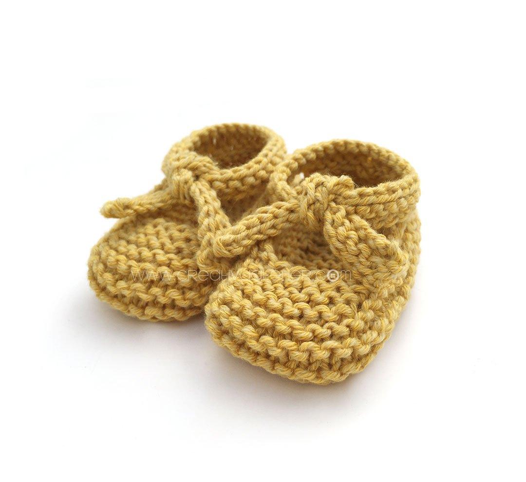 Patuquitos de punto a dos agujas - Patrón y tutorial DIY