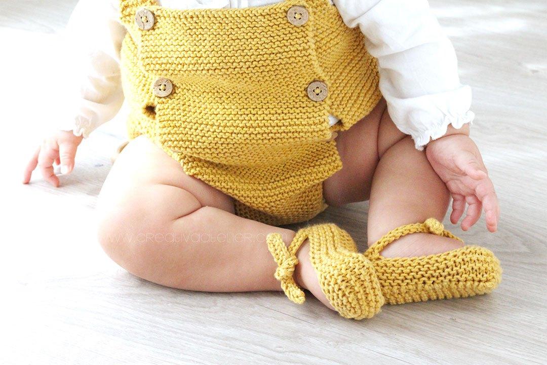 Patuquitos de punto a dos agujas - Patrón y tutorial DIY