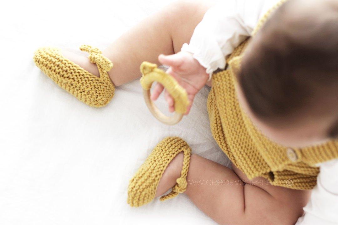 Patuquitos de punto a dos agujas - Patrón y tutorial DIY