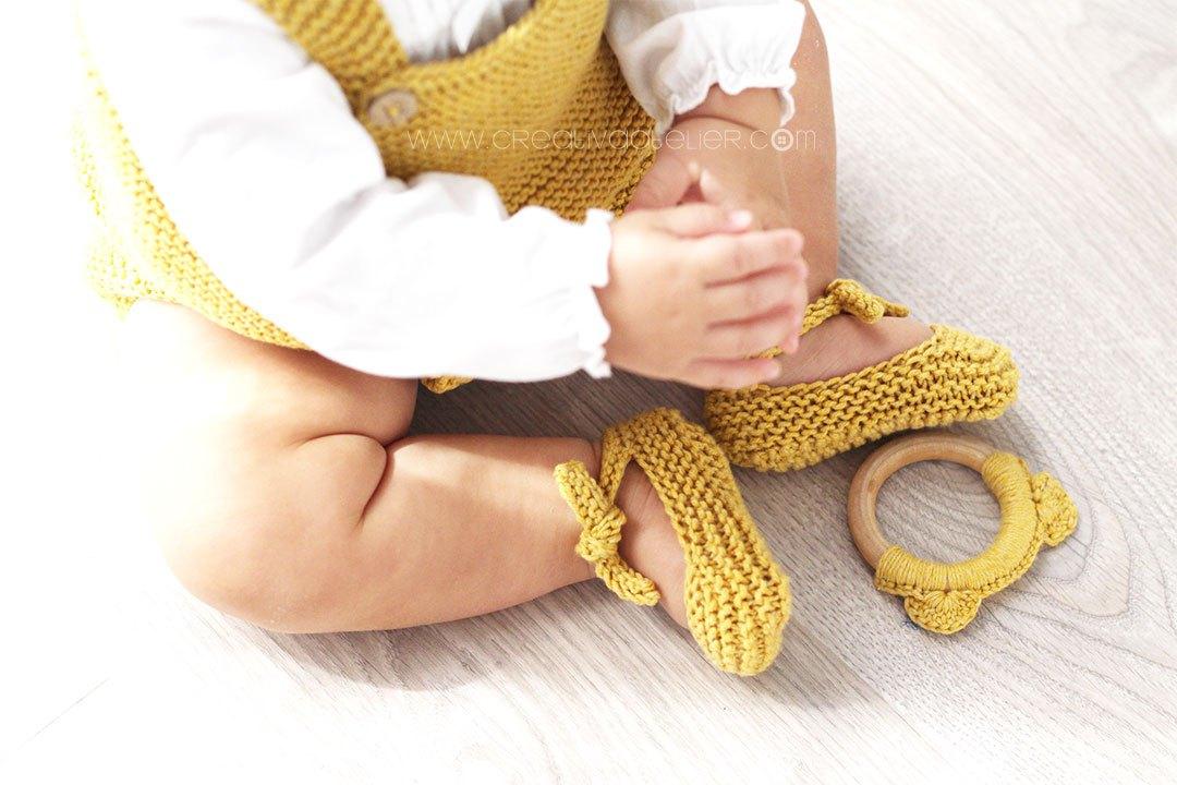 Patuquitos de punto a dos agujas - Patrón y tutorial DIY