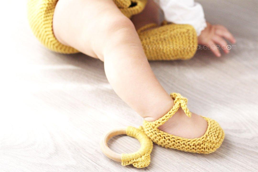 Patuquitos de punto a dos agujas - Patrón y tutorial DIY