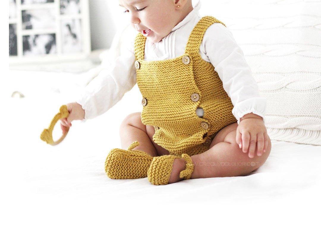 Patuquitos de punto a dos agujas - Patrón y tutorial DIY