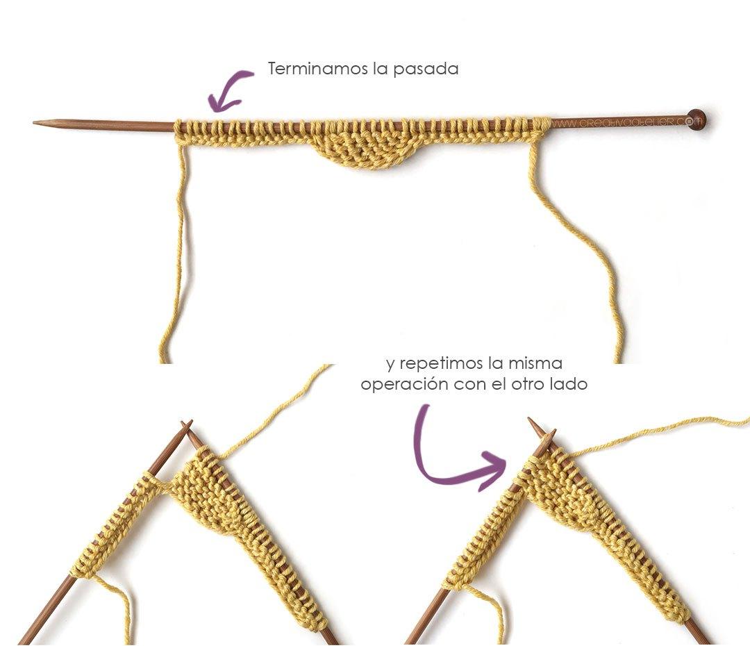 Patuquitos de punto a dos agujas - Patrón y tutorial DIY