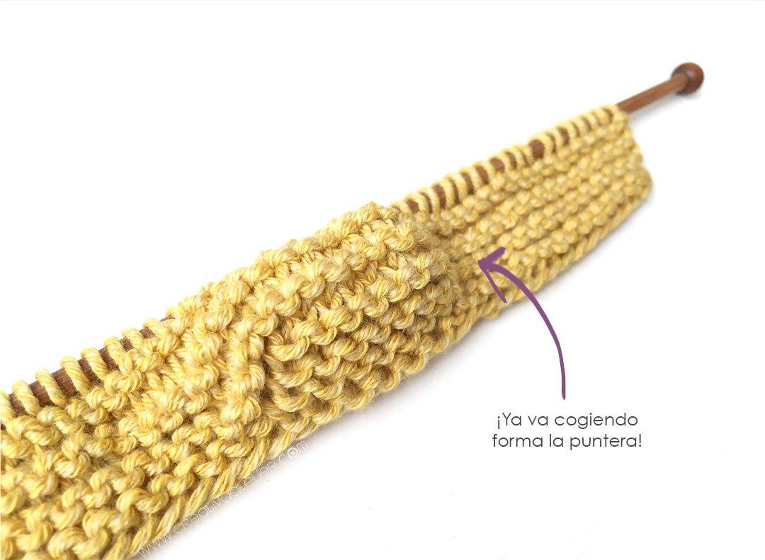 Patuquitos de punto a dos agujas - Patrón y tutorial DIY