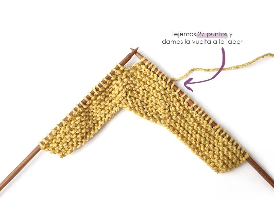 Patuquitos de punto a dos agujas - Patrón y tutorial DIY