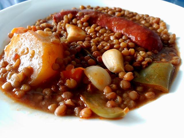 recetas con lentejas